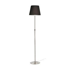 Aluminor Store floor lamp, aluminium/black
