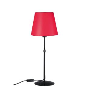 Aluminor Store table lamp, black/red