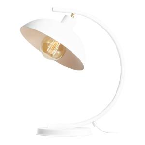 ALDEX 1036 table lamp, one-bulb, white