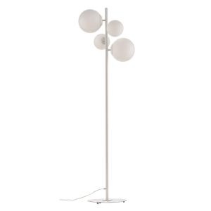 ALDEX Bloom floor lamp, four-bulb, white