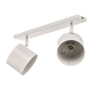 ALDEX Bot ceiling spotlight, white, two-bulb