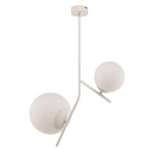 ALDEX Lunio hanging lamp, two-bulb, white