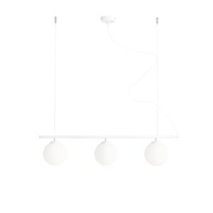 ALDEX Beryl hanging light, three-bulb, white