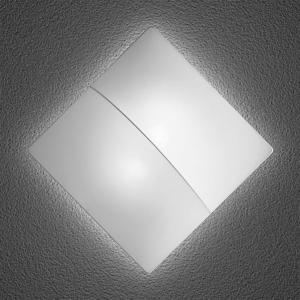 Axo Light Nelly S - square wall light with fabric 60 cm