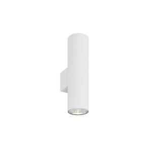 Argon Marion wall lamp, two-bulb, white
