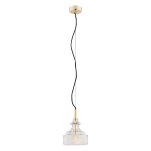 Argon Crosby hanging light, beautiful glass lampshade