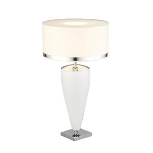 Argon Lund table lamp, white/opal, height 70 cm