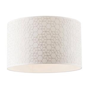 Brilliant Galance ceiling light, white Ø 40 cm