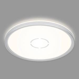 Briloner LED ceiling light Free, Ø 29 cm, silver