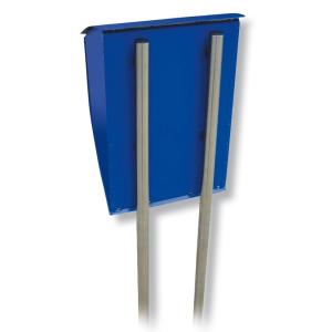 Burgwächter Letter box stand Universal 150, stainless steel