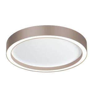 Bopp Aura LED ceiling light Ø 30cm white/taupe