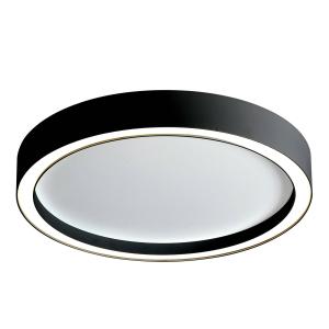 Bopp Aura LED ceiling light Ø 30cm white/black