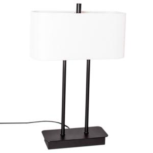 By Rydéns Luton table lamp, white/black, 56 cm