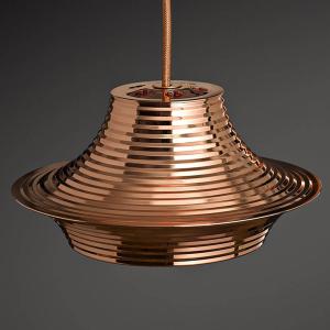 Bover Tibeta 03 - LED hanging lamp in copper