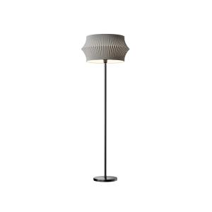 BRITOP Joala floor lamp, black fabric lampshade