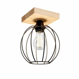 BRITOP Dorett ceiling light, cage lampshade, 1-bulb