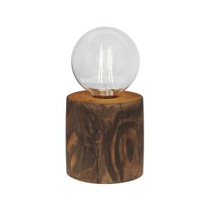 Envostar Terra table lamp, dark pine