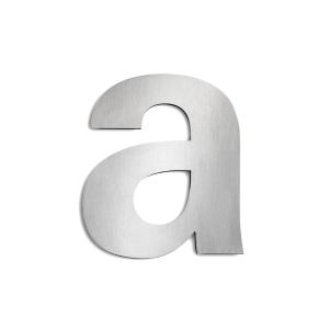 CMD Large stainless steel house numbers - letter a