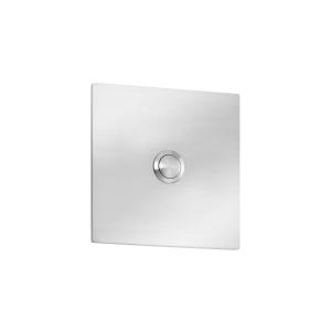 CMD Grande doorbell plate made of stainless steel