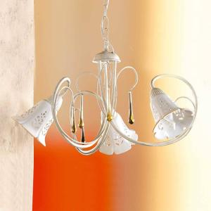 Ceramiche GOCCE hanging light, 3-bulb