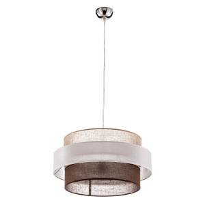 Duolla Space hanging light, white/beige/brown