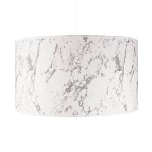 Duolla Marble hanging light, marbled white