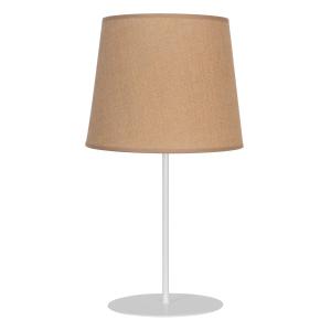 Duolla Jute table lamp, natural brown, 50 cm high