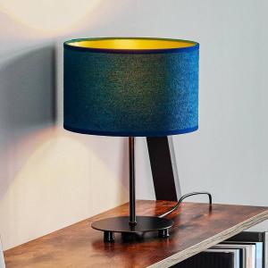 Duolla Golden Roller table lamp dark blue/gold h 30 cm