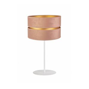 Euluna Golden Duo table lamp height 50 cm light pink/gold