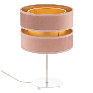 Duolla Golden Duo table lamp height 30 cm light pink/gold