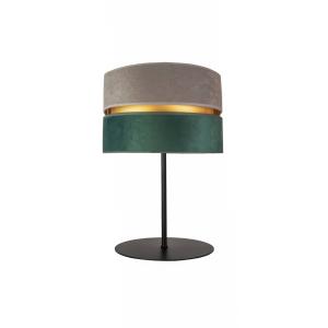 Duolla Golden Duo table lamp grey/green/gold height 30 cm