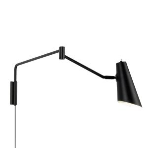 Dyberg Larsen Noa wall light with joint, black