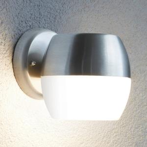 EGLO Oncala LED outdoor wall light, glass lampshade