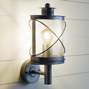 EGLO Hilburn 1 outdoor wall light, decorative lampshade