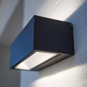 LUTEC Modern Nomra IP54 LED exterior wall light Nomra