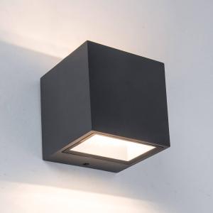 LUTEC Gemini LED outdoor wall light 8.8 cm