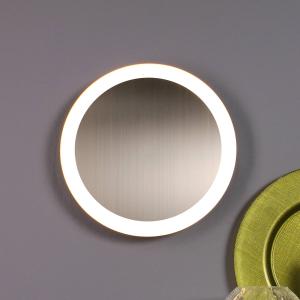 Eco-Light Moon LED wall light Ø 30 cm, silver