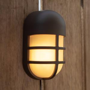 LUTEC Bullo LED outdoor wall light, anthracite
