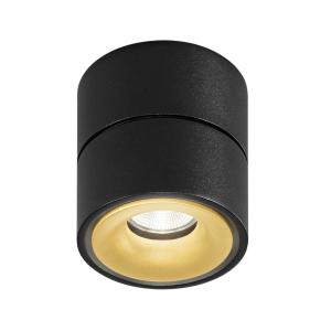 Egger Licht Egger Clippo S LED downlight, black/gold