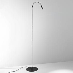 Egger Licht Egger Zooom LED floor lamp, flexible arm, black