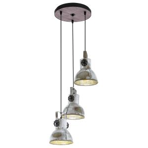 EGLO Barnstaple hanging lamp with an industrial design