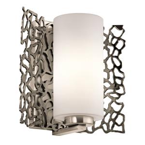 KICHLER Extravagantly-designed wall light Silver Coral