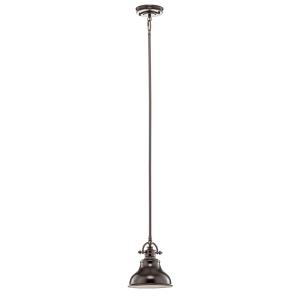 QUOIZEL Emery industrial hanging lamp bronze 20.3 cm
