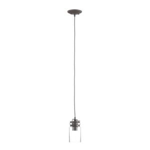 KICHLER Glass hanging lamp Brinley one-bulb