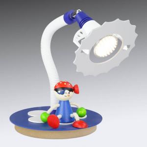 Elobra Pirate LED table lamp with a sitting figure