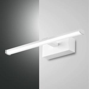 Fabas Luce Nala LED wall light, white, width 30 cm