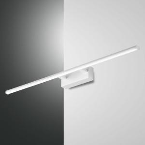 Fabas Luce Nala LED wall light, white, width 75 cm