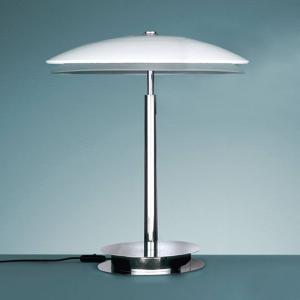 Fontana Arte Designer table lamp 2280/TRIS in white