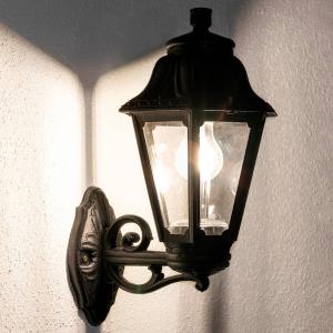 Fumagalli Bisso Anna LED outdoor wall lamp E27 black