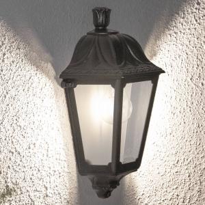 Fumagalli LED outdoor wall light Iesse black